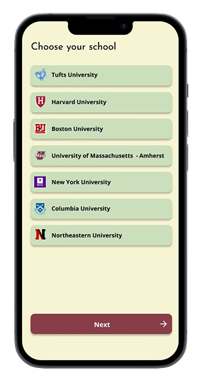 Haven onboarding screen — Welcome